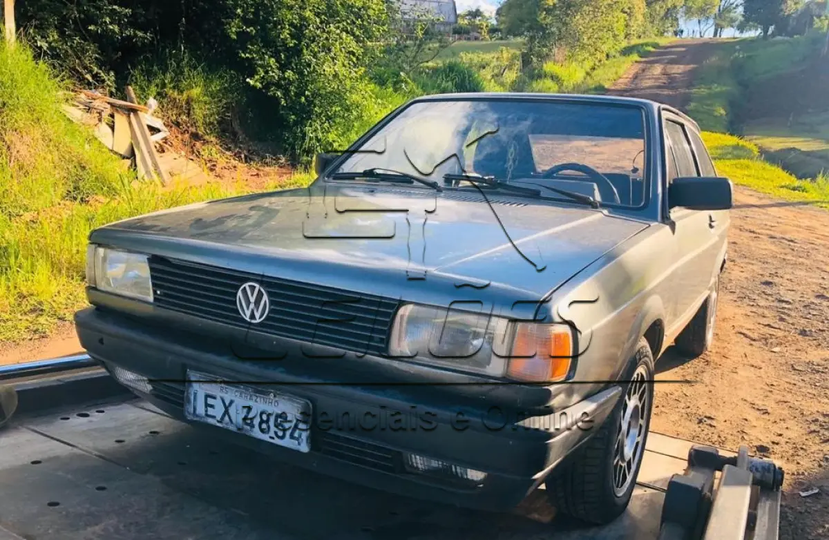 LOTE 01 - Automóvel VW Gol 1000, ano/modelo 1993, à gasolina.