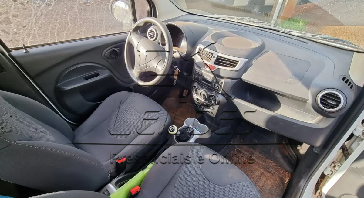 LOTE 01 - Automóvel Chery/QQ 1.0, ano/modelo 2017/2018, cor branca