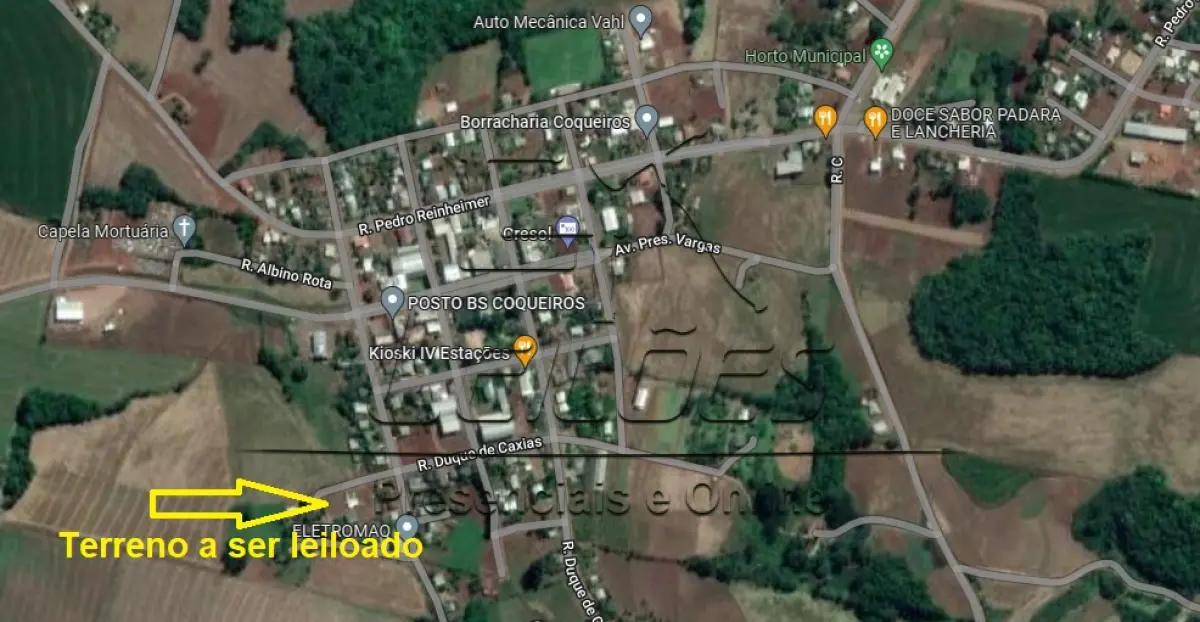 LOTE 003 - Um terreno urbano com a área de 440m², situado na Rua Duque de Caxias, esquina com a Rua sem denominação, município de Coqueiros do Sul/RS, lote 06 da quadra 26 no setor 01. Imóvel objeto da matrícula nº 33.842 do livro 2-RG do Registro de Imóveis de Carazinho.