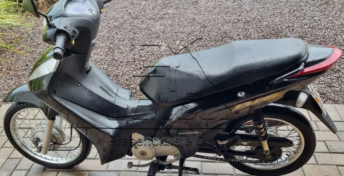 LOTE 07 - Motoneta HONDA BIZ 125 ES FLEX, 2011/2012, cor preta.