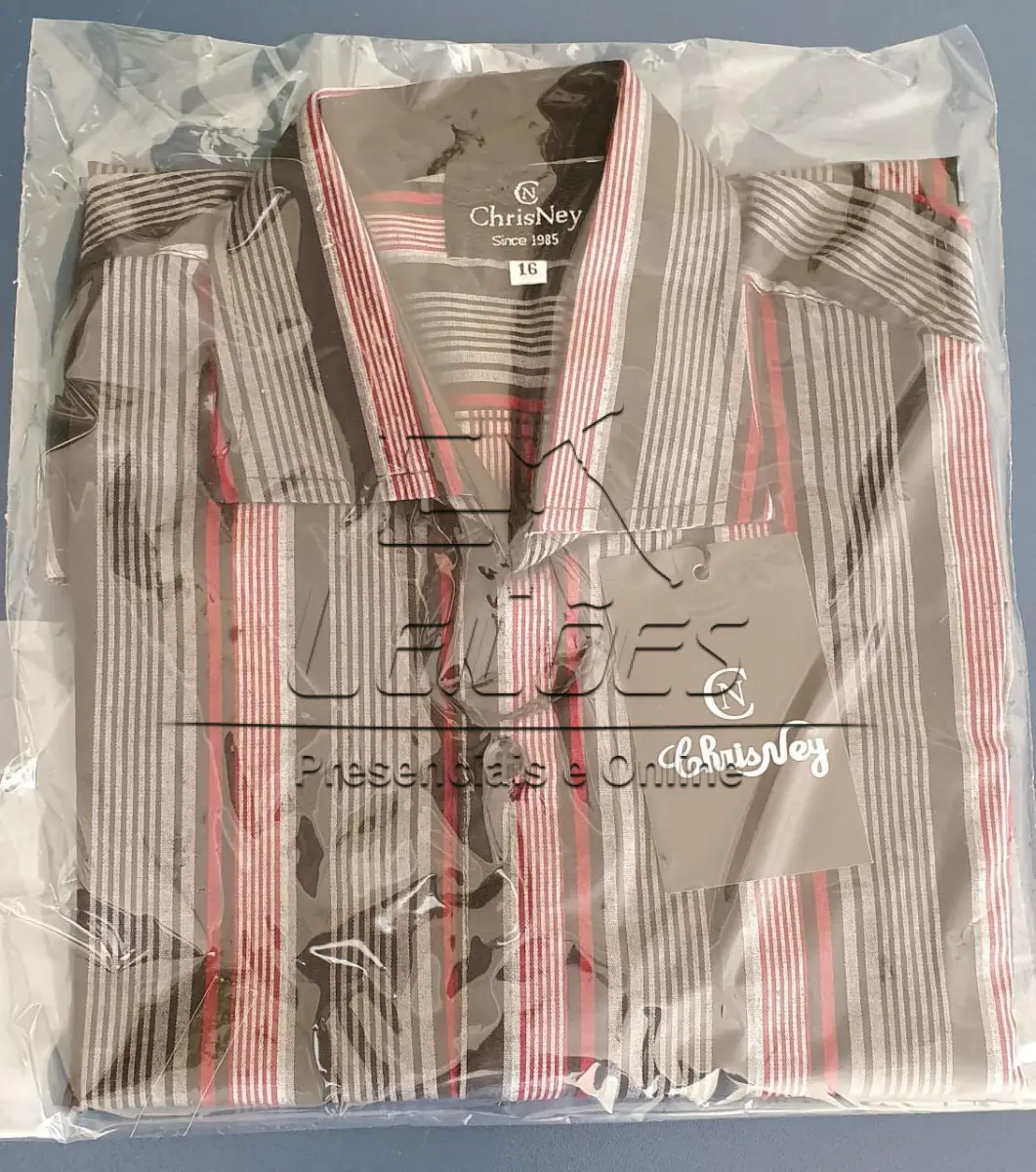 LOTE 01 - Camisas slim manga longa e manga curta