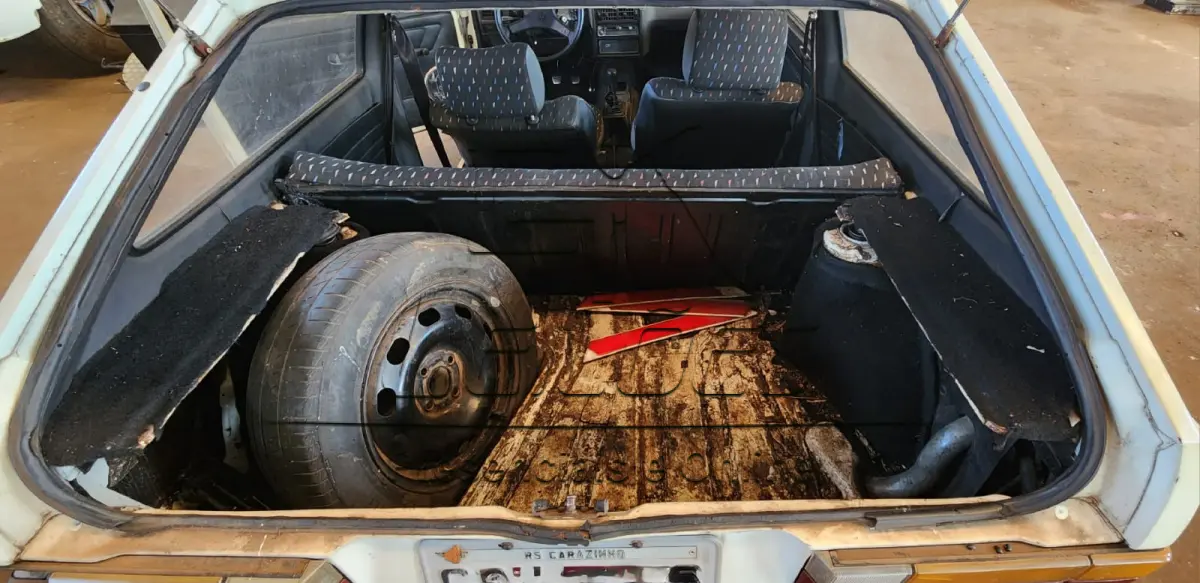LOTE 007 - VW GOL CL, ano/modelo 1990/1990, cor branca