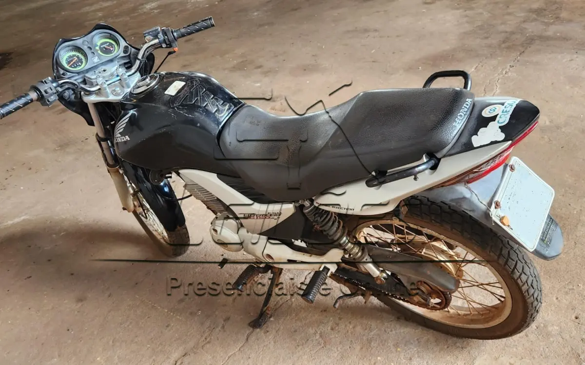 LOTE 002 - Motocicleta HONDA CG 150 TITAN MIXESD, 2009, preta
