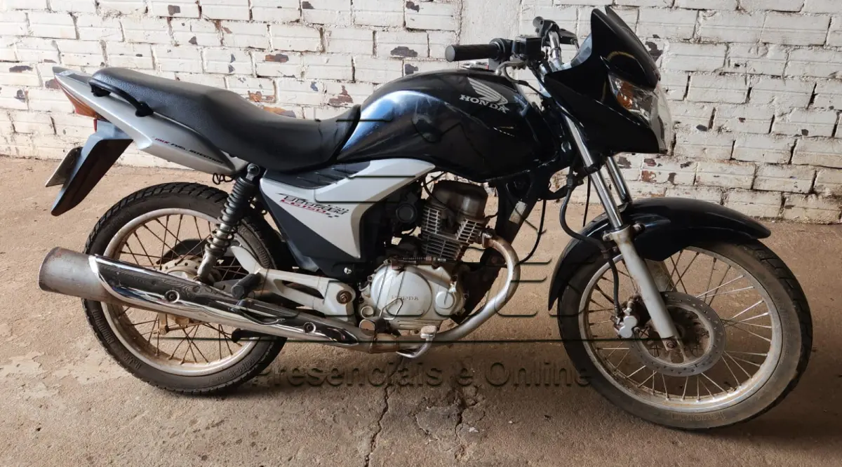 LOTE 002 - Motocicleta HONDA CG 150 TITAN MIXESD, 2009, preta