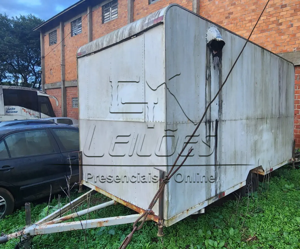 LOTE 009 - Reboque PITSPORT DAN2, ano/modelo 2015/2015, espécie especial, cor branca, emplacado em Carazinho/RS.