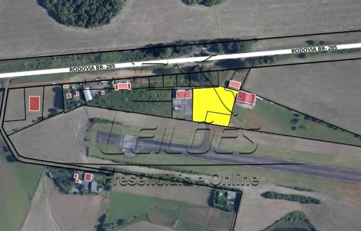 LOTE 002 - Terreno com a área de 8.935,64m² localizado no Passo da Areia, Vila Aeroclube, de frente ao corredor de acesso da BR 285, lote 030 da quadra 090, nesta cidade de Carazinho. Imóvel objeto da matrícula nº 35.953 do livro 2-RG do Registro de Imóveis de Carazinho.