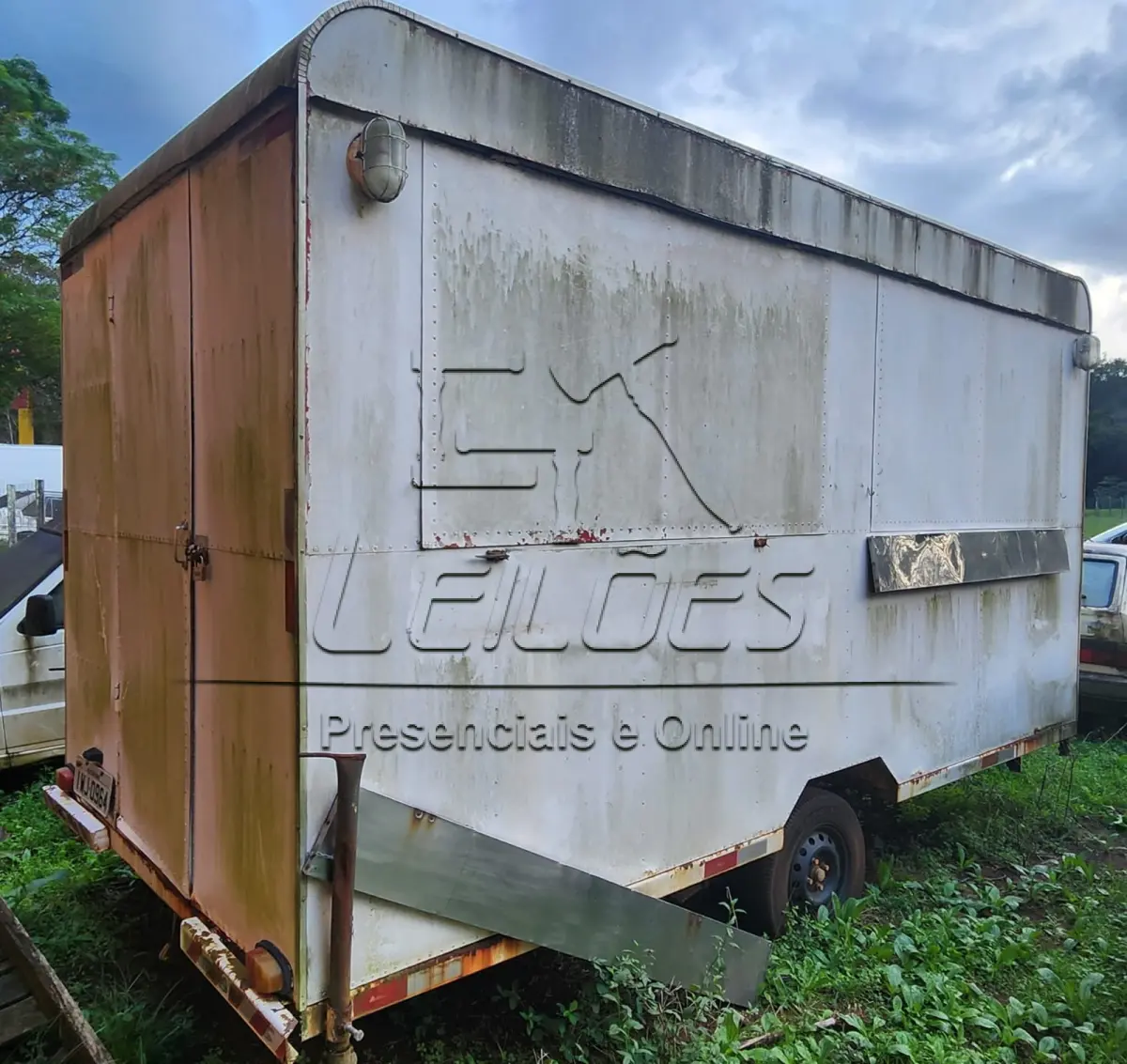 LOTE 009 - Reboque PITSPORT DAN2, ano/modelo 2015/2015, espécie especial, cor branca, emplacado em Carazinho/RS.