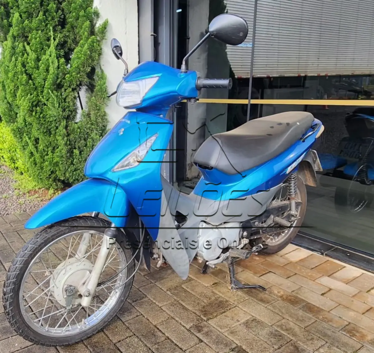 LOTE 869 - Honda Biz 125 ES, 2006, cor azul