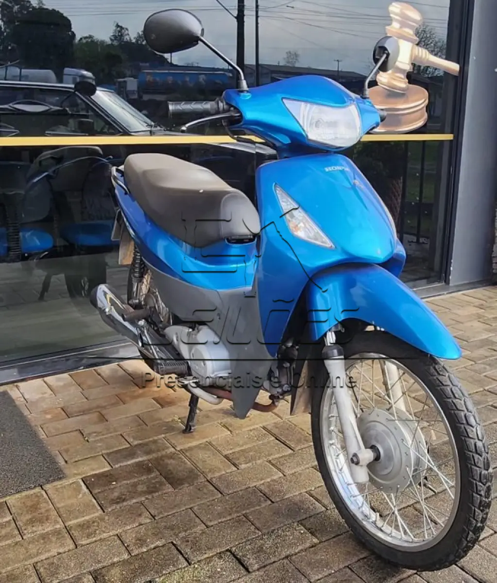 LOTE 869 - Honda Biz 125 ES, 2006, cor azul