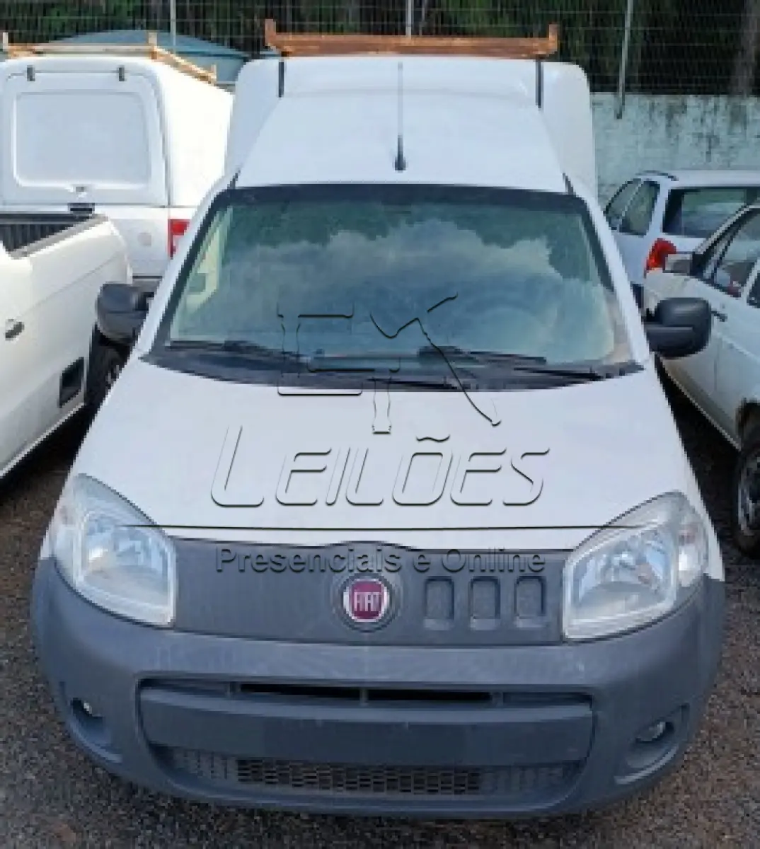LOTE 002 - FIAT FIORINO HD WK E, ano/modelo 2018/2019, cor branca, furgão