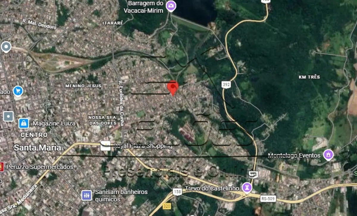 LOTE 005 - A fração ideal de 8,3333% do terreno urbano sob nº 199 da Vila Lar Operário, na Rua João Lenz, na cidade de Santa Maria/RS. Matrícula nº 2466