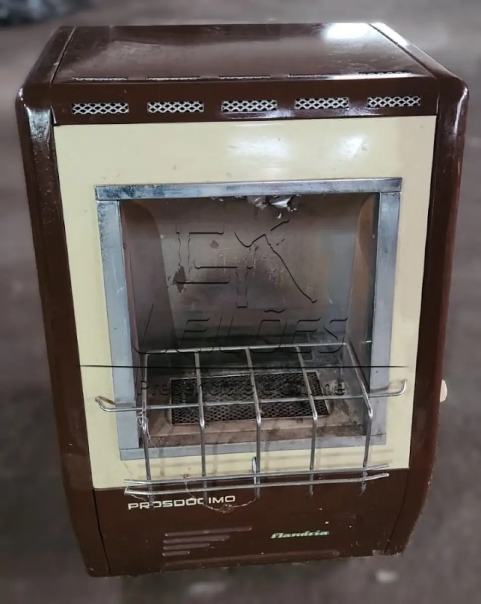 LOTE 009 - Aquecedor à gás, vintage, marca Prosdócimo, modelo Flandria
