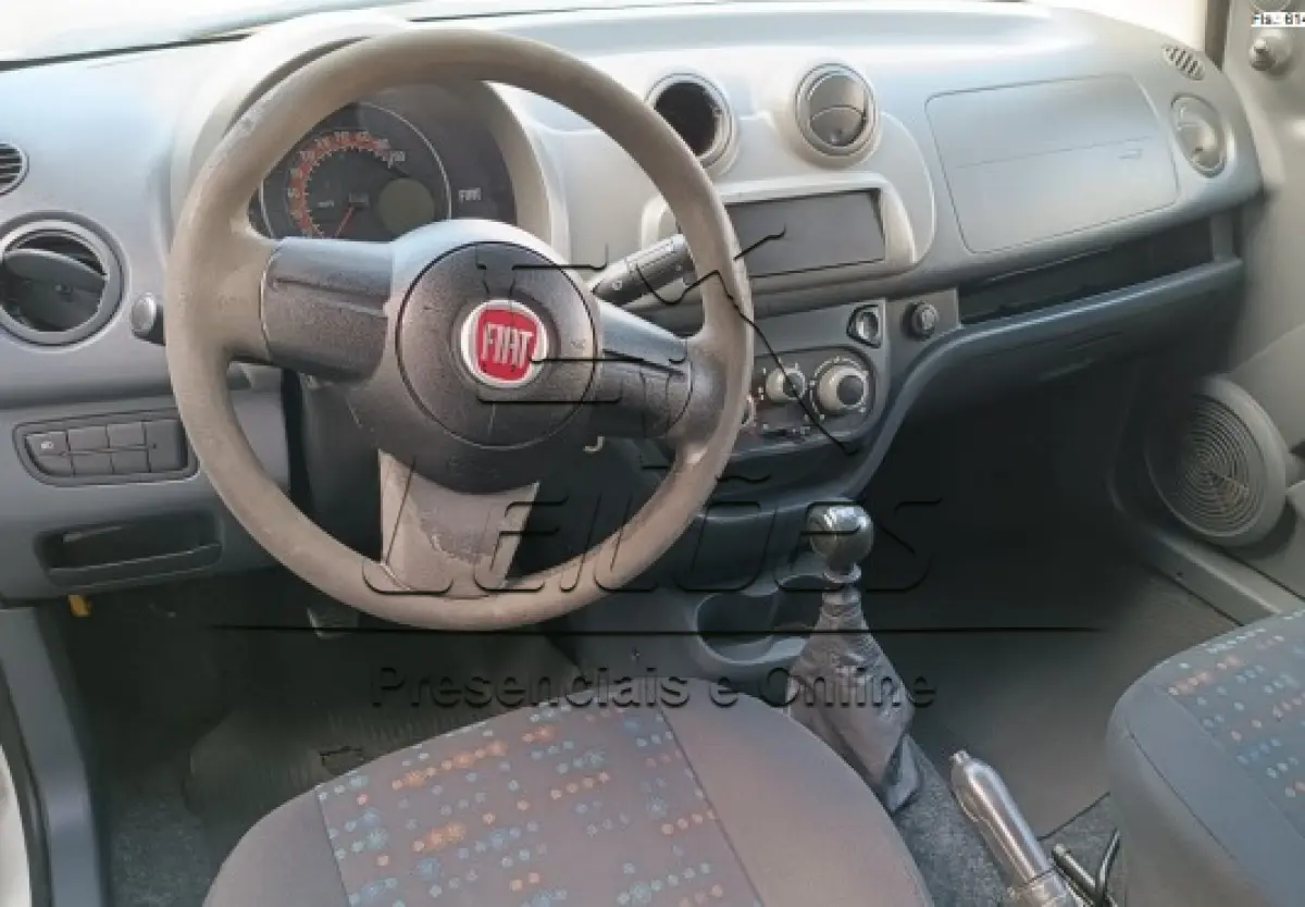 LOTE 002 - FIAT FIORINO HD WK E, ano/modelo 2018/2019, cor branca, furgão