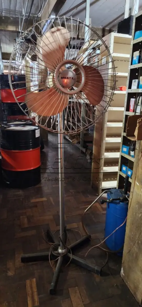 LOTE 068 - 02 ventiladores com pedestal, industrial