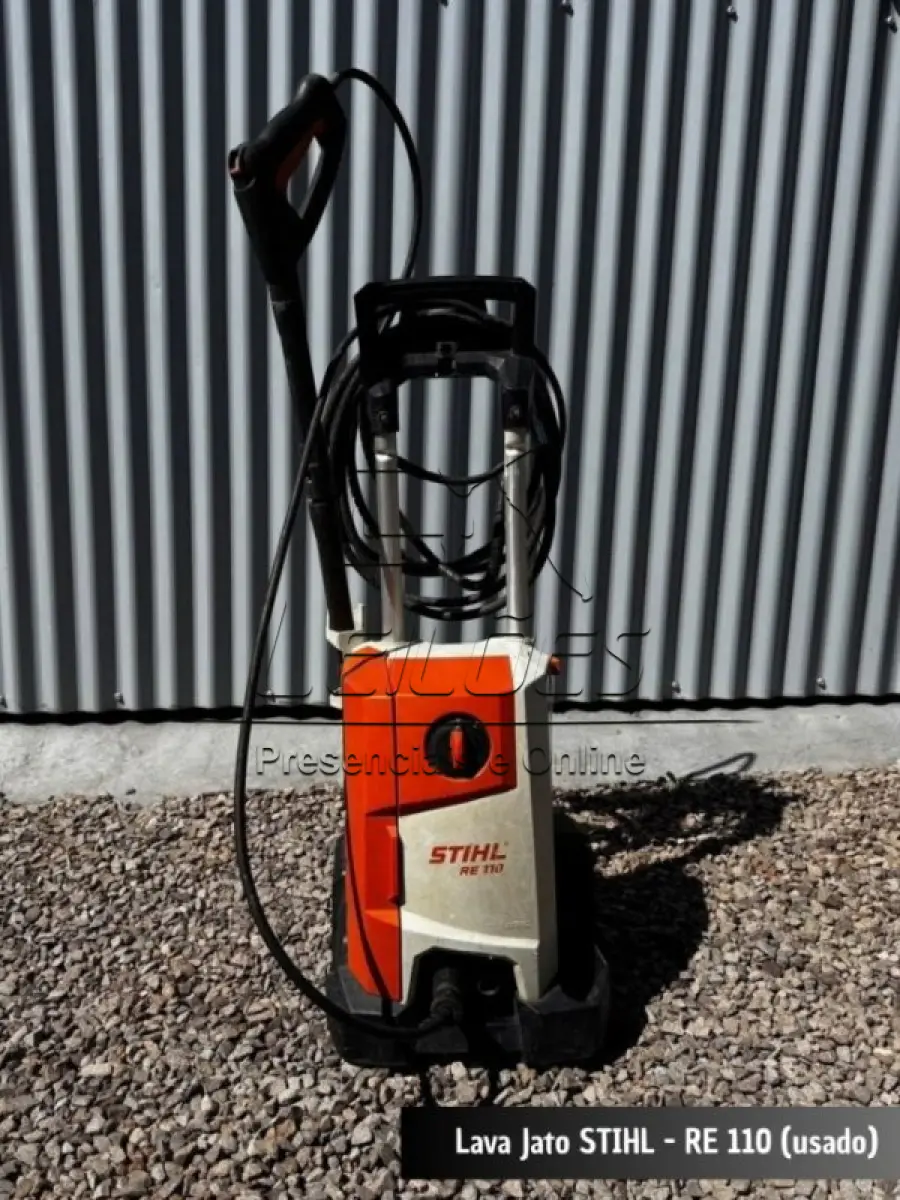 LOTE 008 - 01 Lava jato da marca Stihl, modelo RE110