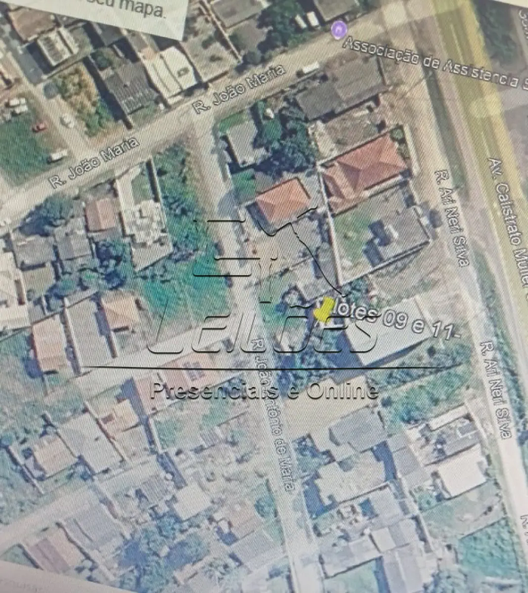 LOTE 002 - Terreno de 300m², medindo 12m de frente por 25m de frente a fundos, situado na Rua João Antônio Maria, lote 11 da quadra 17 do loteamento "Juliana", no Bairro Cabeçuda, em Laguna/SC. Matrícula nº 14.743