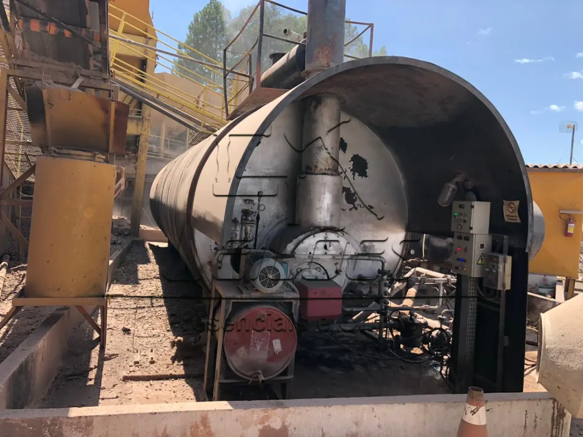 LOTE 23 - Tanque aquecedor e acumulador de asfalto