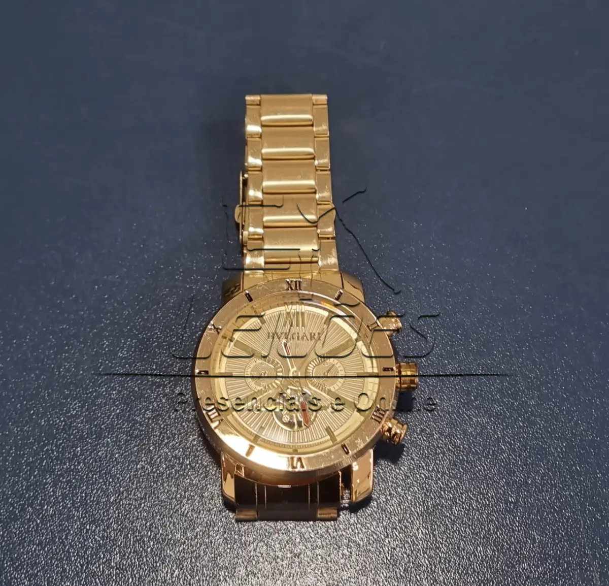 LOTE 01e - 01 (um) relógio da marca Bulgari (réplica)