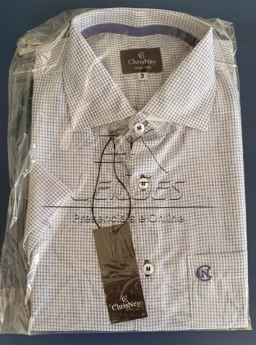 LOTE 01 - Camisas slim manga longa e manga curta