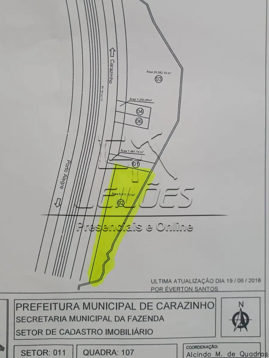 LOTE 11 - Terreno na Rodovia BR 386