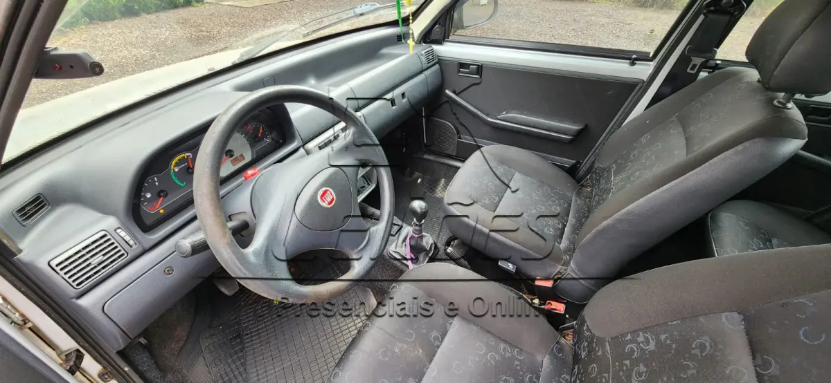 LOTE 002 - FIAT UNO ECONOMY, ano/modelo 2013/2013, cor prata