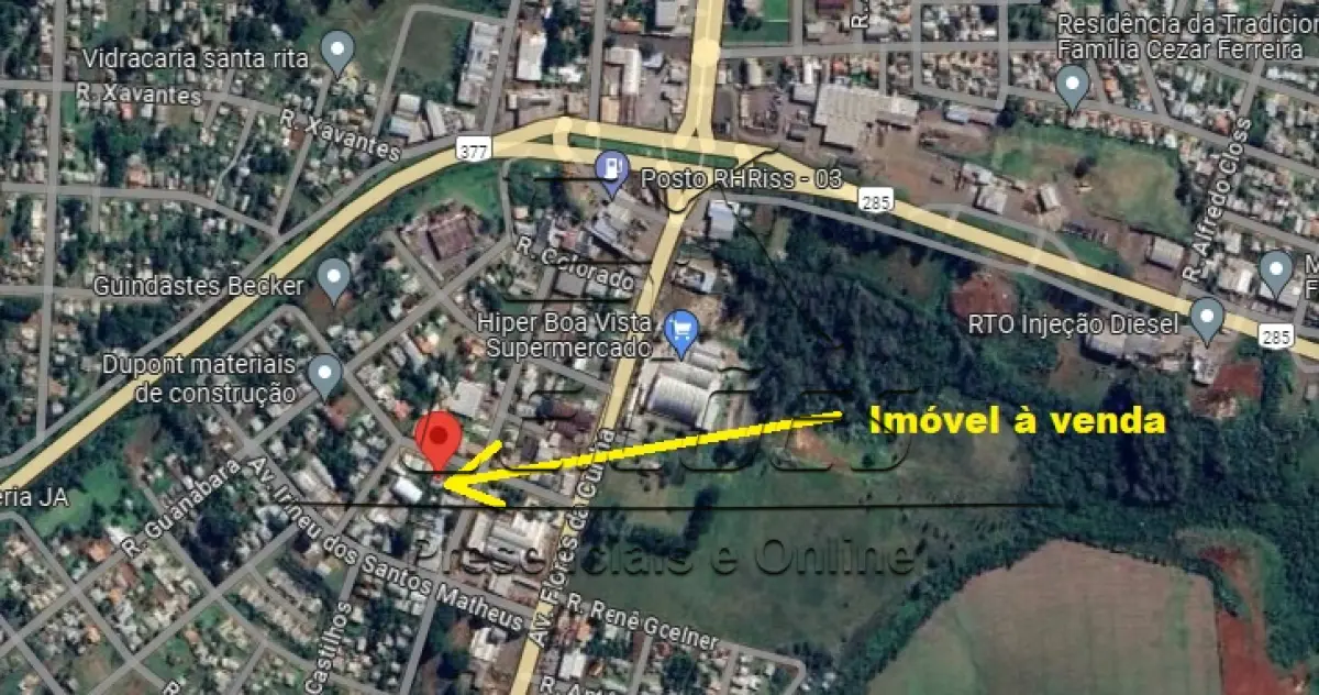 LOTE 001 - Terreno urbano com a área de 330m², medindo 11m de frente por 30m de frente a fundos, com uma casa em alvenaria com a área de 42,90m², sob nº 152, situado no lado par da Rua Passo Fundo, Vila Fey, nesta cidade de Carazinho, lote 09 da quadra 10 no setor 10. Imóvel objeto da matrícula nº 1.536 do livro 2-RG do Ofício de Registro de Imóveis de Carazinho