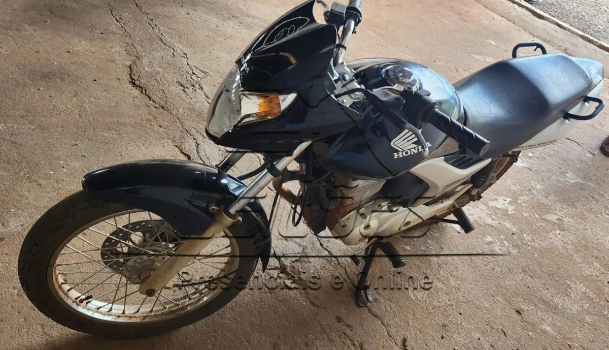LOTE 002 - Motocicleta HONDA CG 150 TITAN MIXESD, 2009, preta