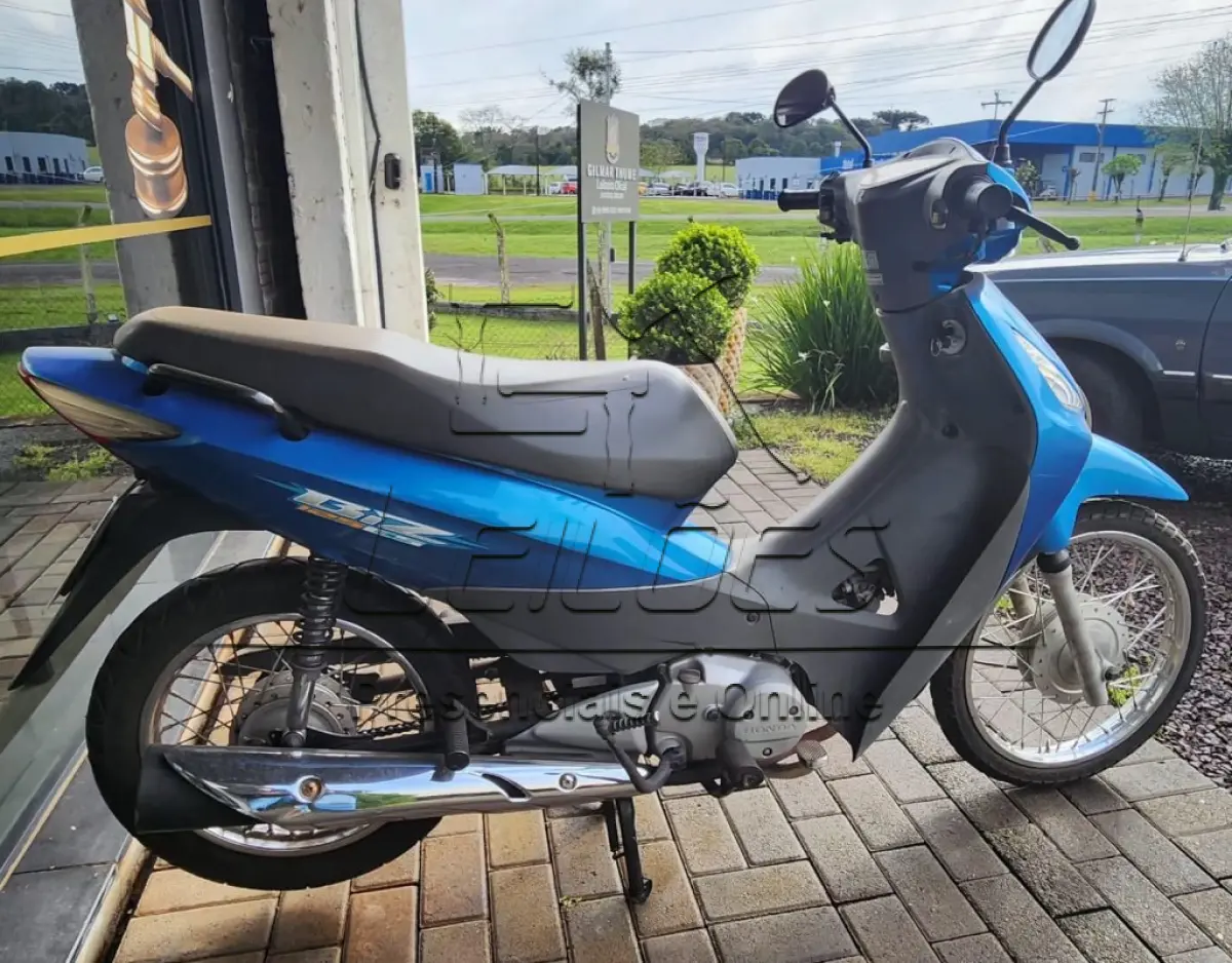 LOTE 869 - Honda Biz 125 ES, 2006, cor azul