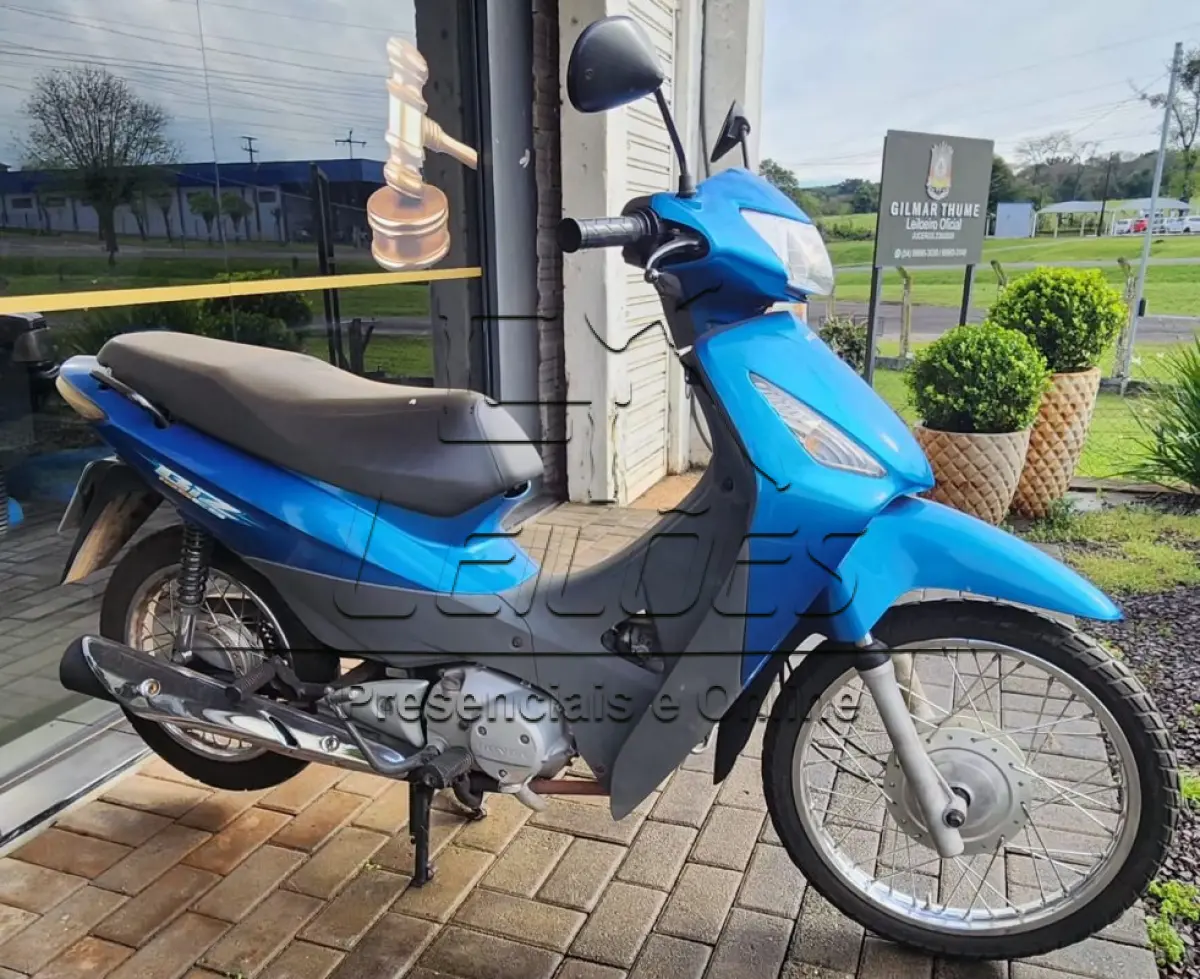 LOTE 869 - Honda Biz 125 ES, 2006, cor azul