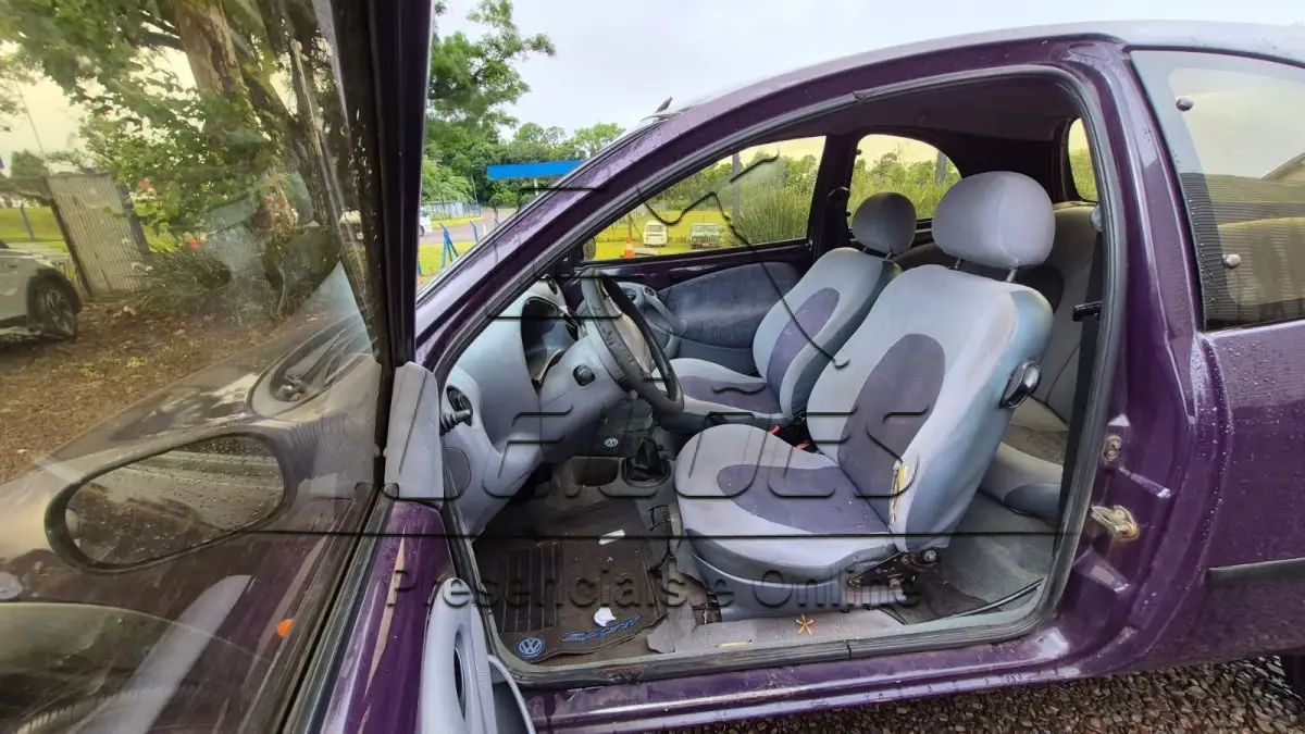 LOTE 002 - Automóvel FORD KA, ano/modelo 1999, cor azul