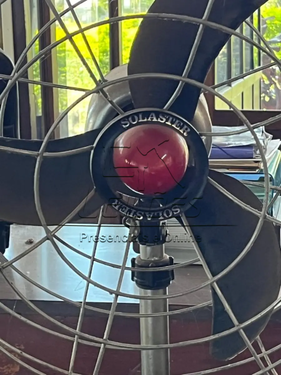 LOTE 068 - 02 ventiladores com pedestal, industrial