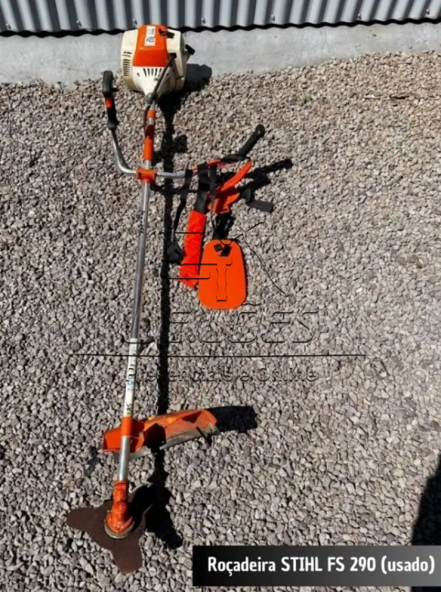 LOTE 019 - 01 roçadeira da marca Stihl, modelo FS 290, à gasolina