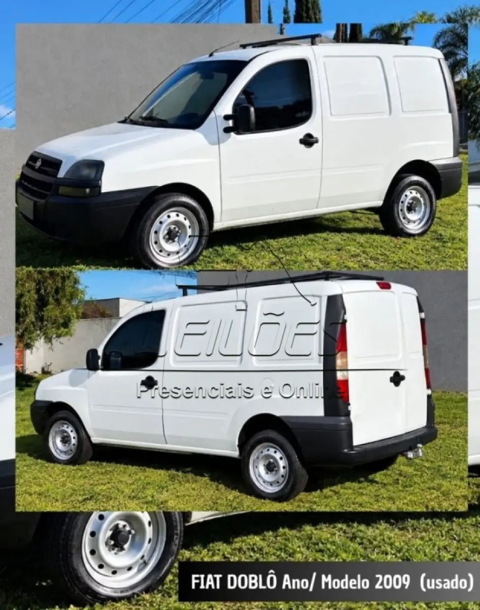 LOTE 002 - Fiat Doblô, 2009, cargo flex