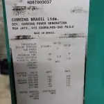 GRUPO GERADOR DE ENERGIA, COM MOTOR A DIESEL CUMMINS, 2006, MODELO C95 D6, 120 KVA E COM PAINEL DE COMANDO