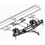 CONJUNTO DE 02 PLANTADEIRAS JHON DEERE E ACOPLADOR DUAL TANDEM SILTEC. PLANTADEIRAS À VACUO, MODELO 1109, ANO 2017, NO TOTAL DE 18 LINHAS, PANTOGRÁFICAS, COM DISCO DE CORTE E SULCADOR, RODADO DUPLO, EM BOM ESTADO DE CONSERVAÇÃO.