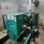 GRUPO GERADOR DE ENERGIA, COM MOTOR A DIESEL CUMMINS, 2006, MODELO C95 D6, 120 KVA E COM PAINEL DE COMANDO