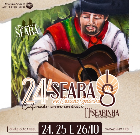 Leilão Beneficente de Obra de Arte - 24ª Seara da Canção Gaúcha