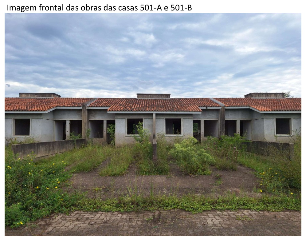 Imagem do imóvel Casa De Alvenaria Sob Nº 501-a, Em Construção, Geminada, Com A Área Construída De 43,48m², Situada Na Rua Vítor Mateus Teixeira, Vila Três Marias, Em Esteio/rs. Matrícula Nº 29.060