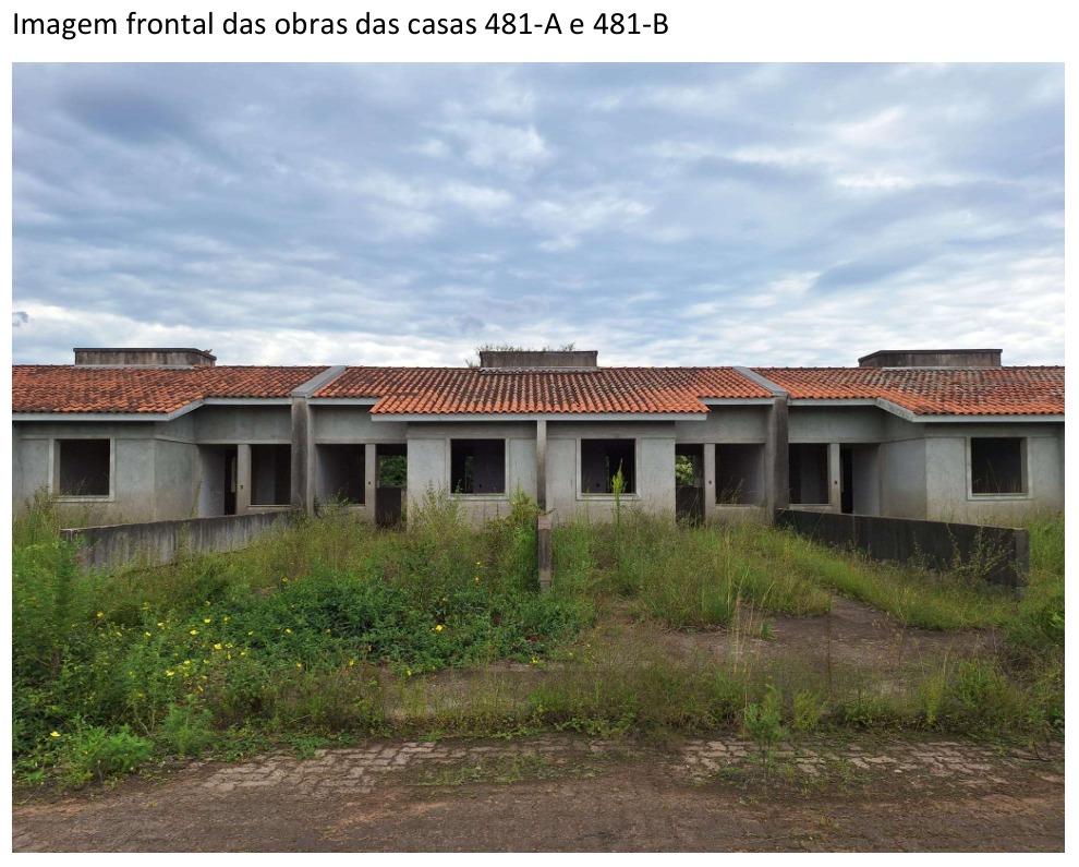 Imagem do imóvel Casa De Alvenaria Sob Nº 481-a, Em Construção, Geminada, Com A Área Construída De 43,48m², Situada Na Rua Vítor Mateus Teixeira, Vila Três Marias, Em Esteio/rs. Matrícula Nº 29.058