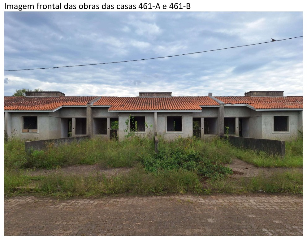 Imagem do imóvel Casa De Alvenaria Sob Nº 461-a, Em Construção, Geminada, Com A Área Construída De 43,48m²,  Situada Na Rua Vítor Mateus Teixeira, Vila Três Marias, Em Esteio/rs. Matrícula Nº 29.056